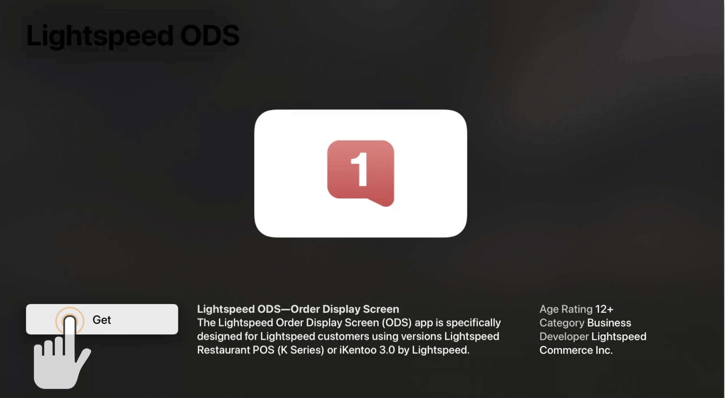 Get the Lightspeed ODS app