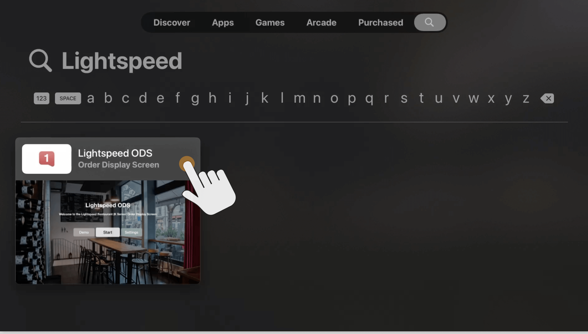 Lightspeed ODS app on the App Store