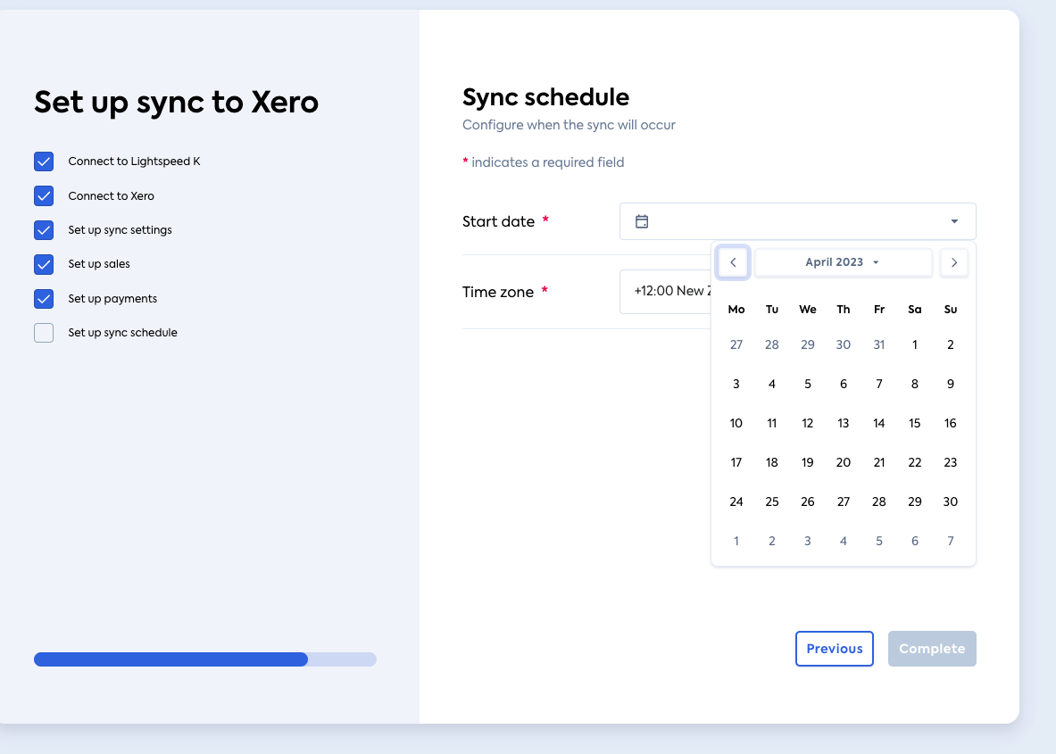 Setting up Xero with Lightspeed Accounting Lightspeed Restaurant (K