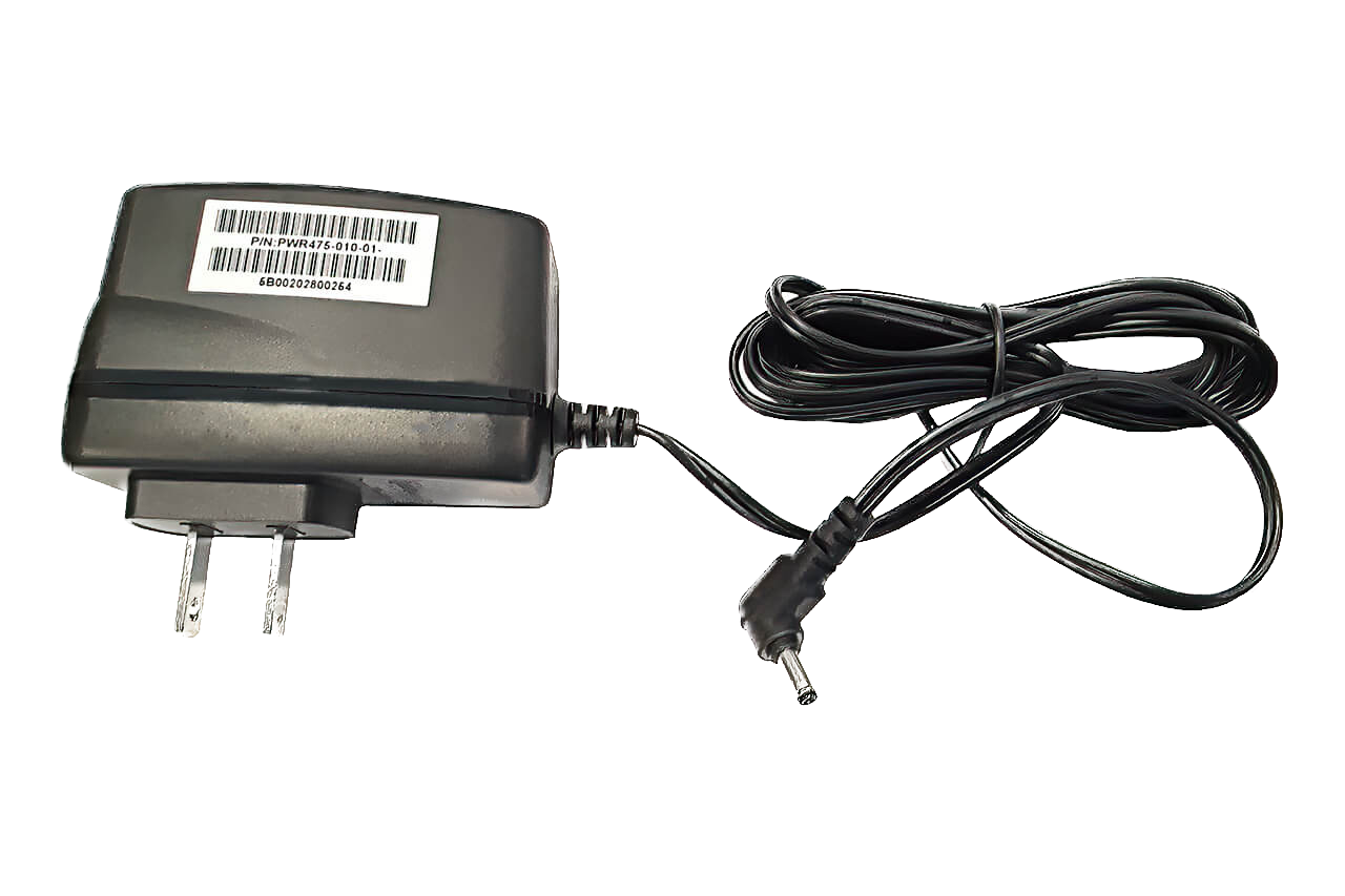 image of the power adapter included with the V400m