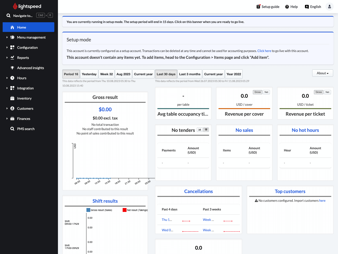 Introduction to the Back Office Lightspeed Restaurant (KSeries)