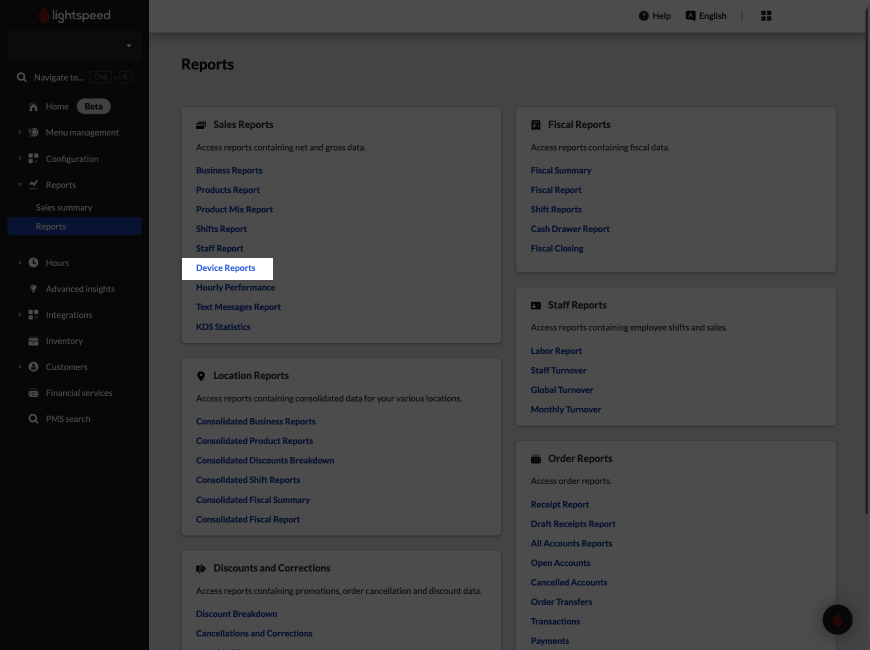 Device Reports highlighted.png