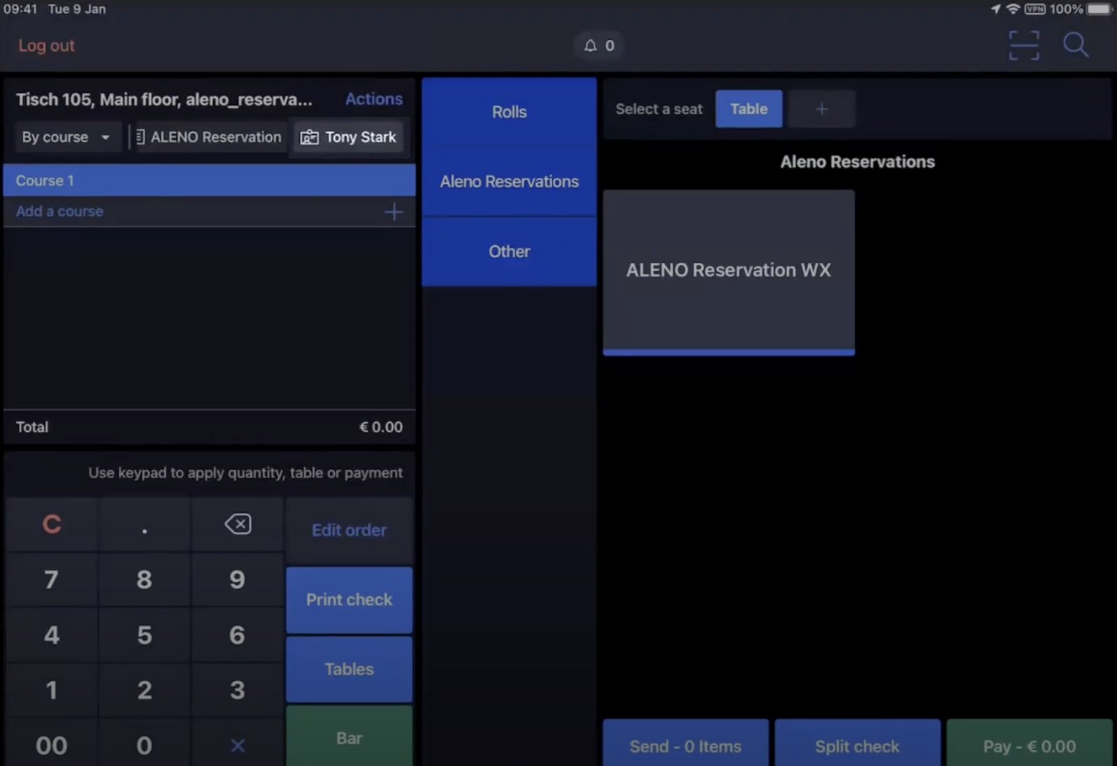 Der Name des Aleno-Reservierungsgastes wird hervorgehoben.png