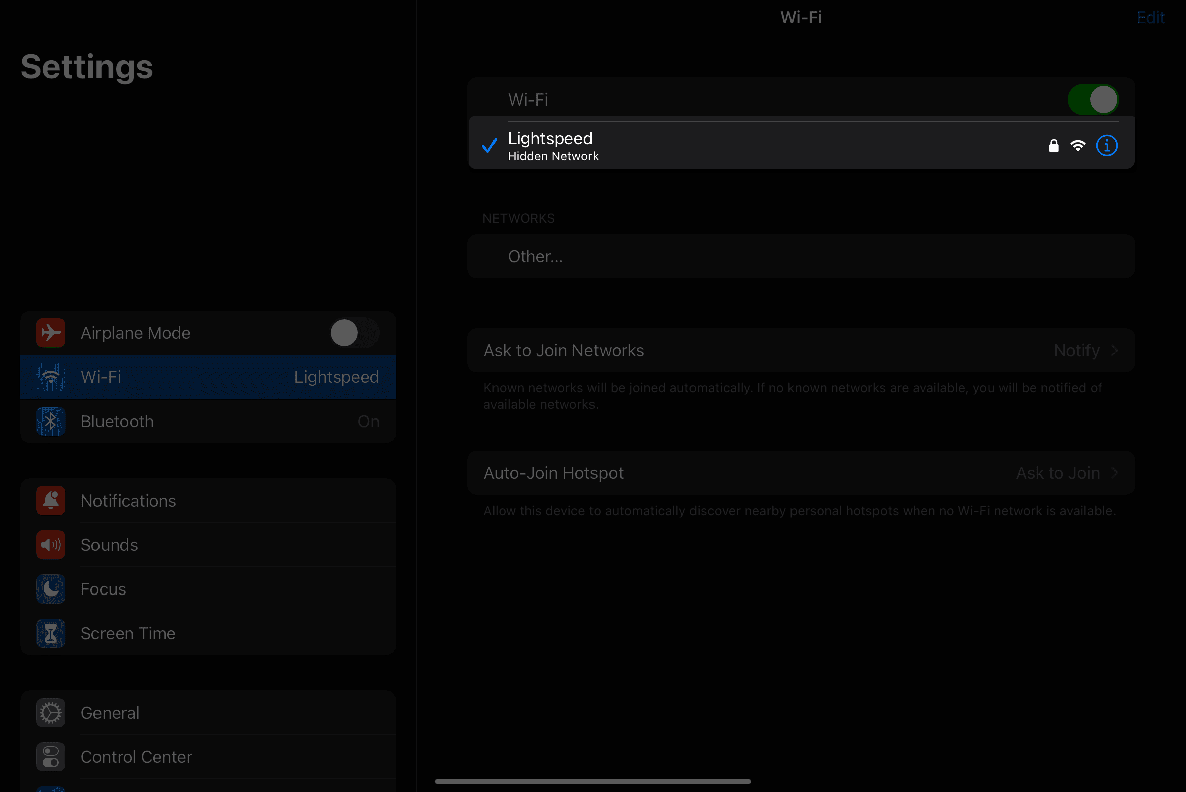 Wählen Sie Ihre WLAN-Netzwerk aus