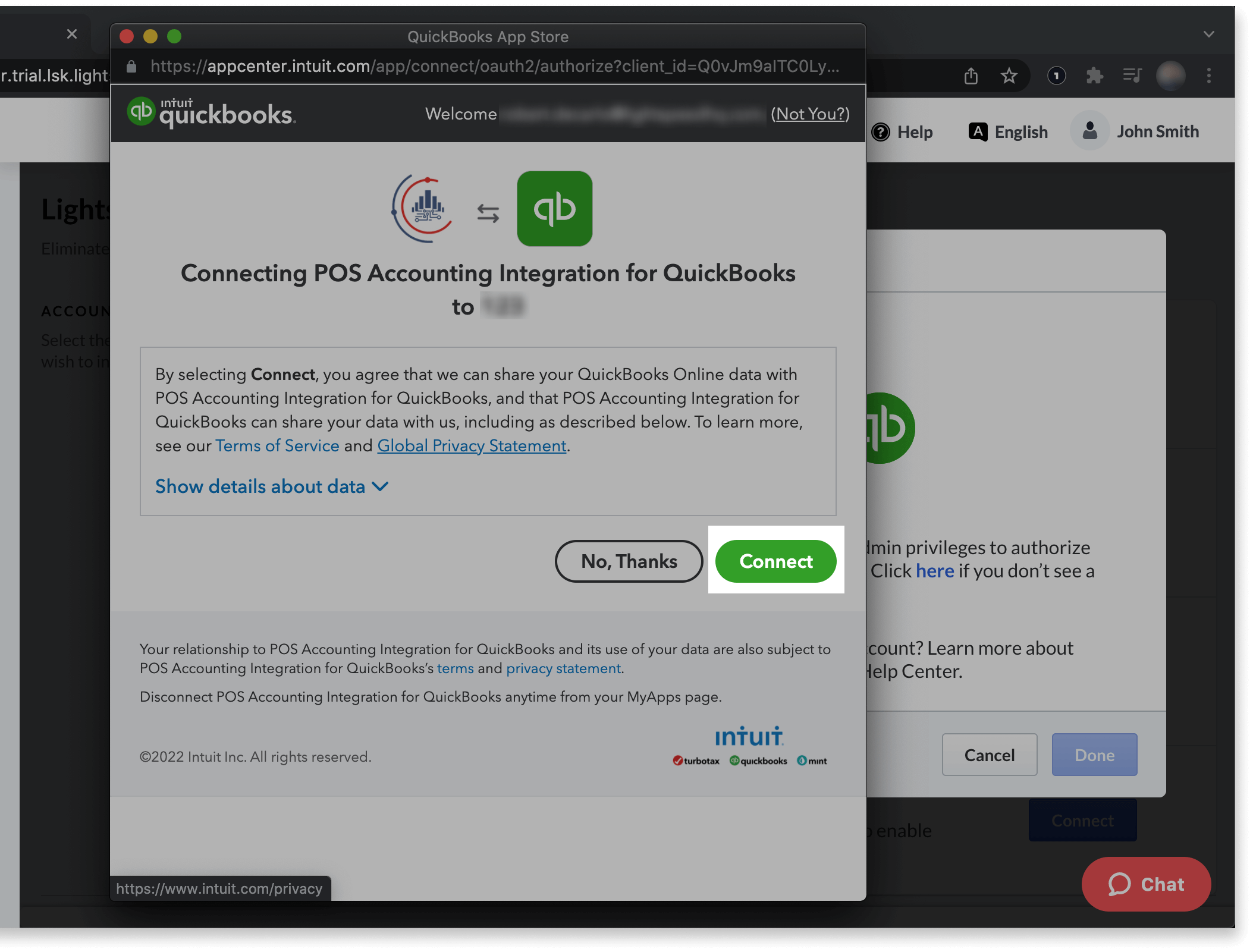 Page de connexion ou d'autorisation d'accès