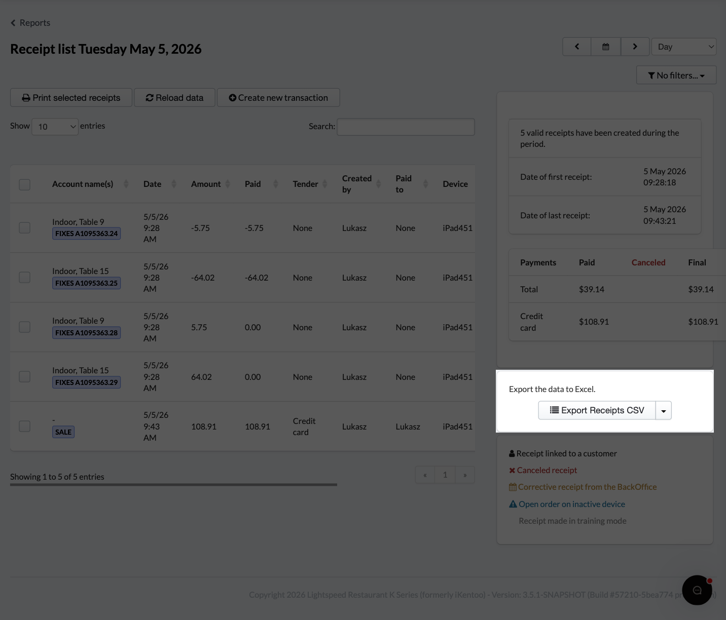 Exporting your reports allows you to keep a digital copy of your report stored on your computer or to print a physical copy.