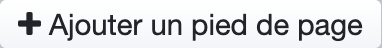 Bouton Ajouter un pied de page